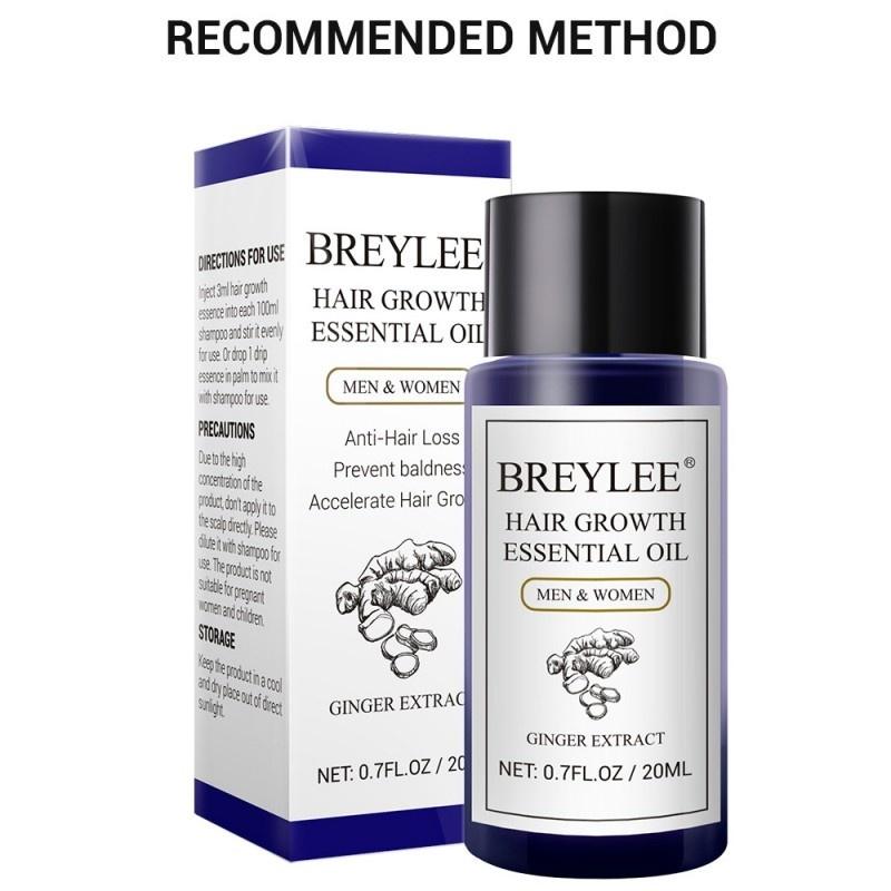 Extrait de gingembre, huiles essentielles pour la croissance des cheveux, soins capillaires rapides et puissants, Anti-séchage, nourrissant, 20ml