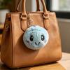 Cartoon gedämpftes Brötchen Plüschtier gefüllte lächelnde Dumpling Puppe Tasche Rucksack Geldbörse Anhänger Schlüsselanhänger Hängende Dekoration