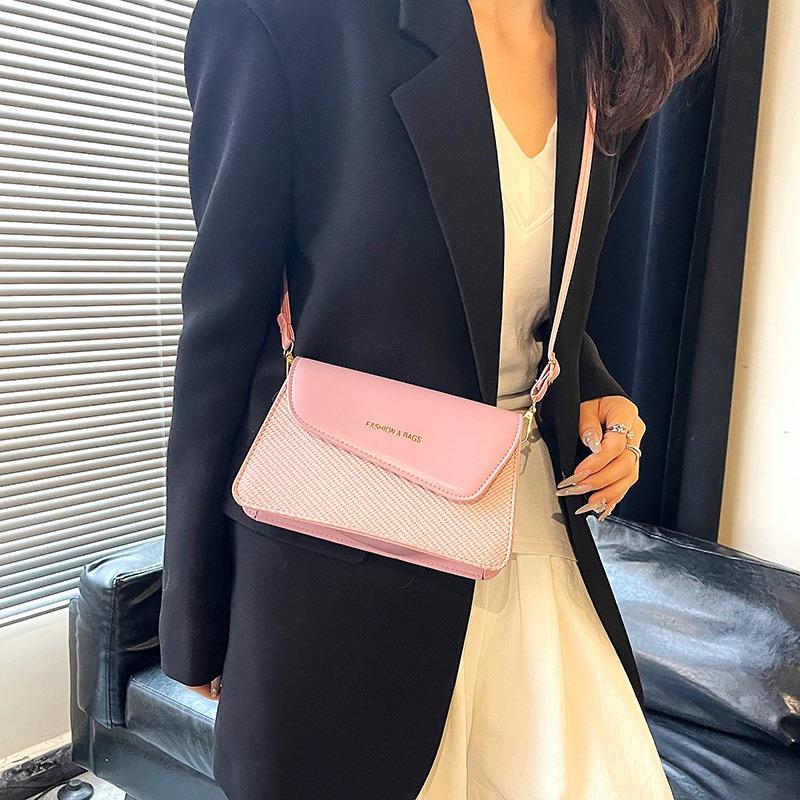 Premium texture temperament versatile small square bag summer popular atmosphere shoulder messenger bag women's bag