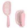 Foldable Self-Cleaning Hair Brush, Anti-Static Massage Comb, Practical Hairstyling Tool for Home and Salon Use