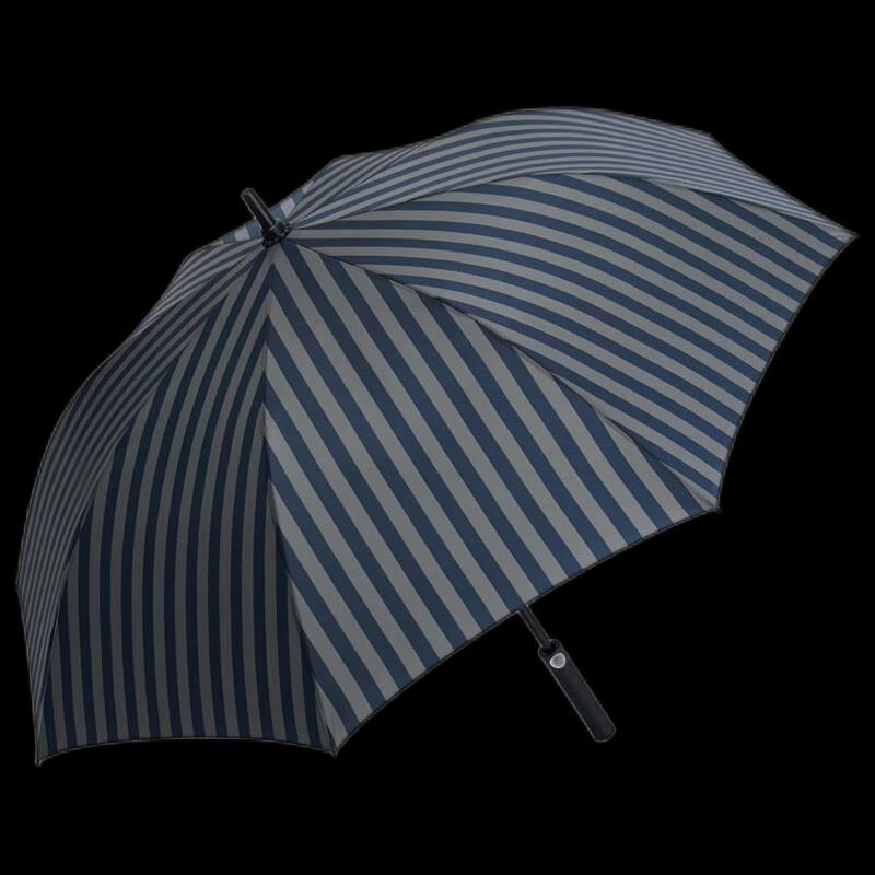 Mido Typhoon-Resistant Striped Automatic Umbrella