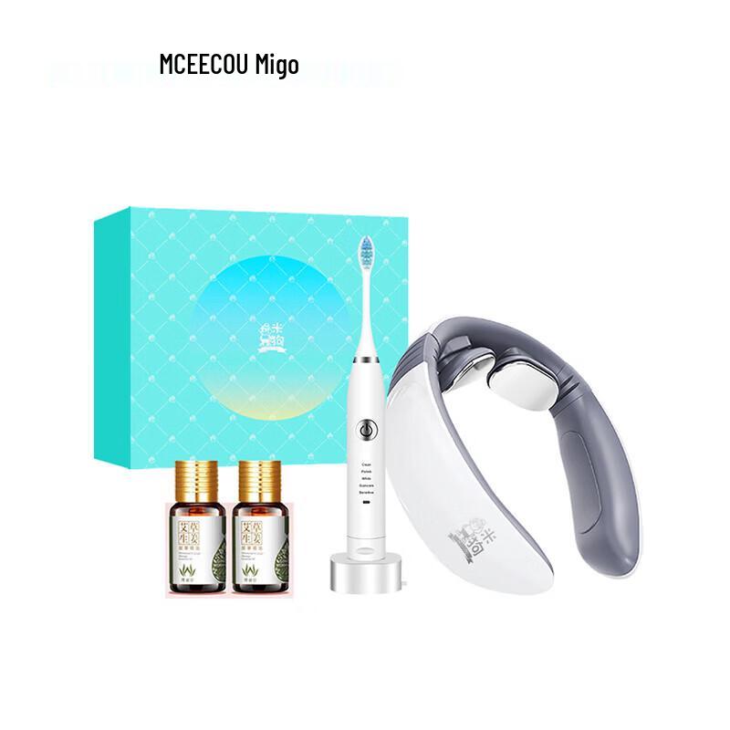 

MEEEGOU Electric Toothbrush & Oral Irrigator Set