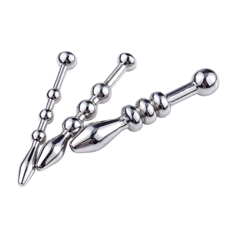 Stainless Steel Horse Eye Urethral Plug Penis Headers Masturbator Metal Urethral Catheter Male Adult SM Urethran Dilators