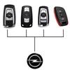 14mm New model car remote key badge, car logo key sticker For Vauxhall Opel Corsa VXR Astra H J Sinicia Safira Car Accessories