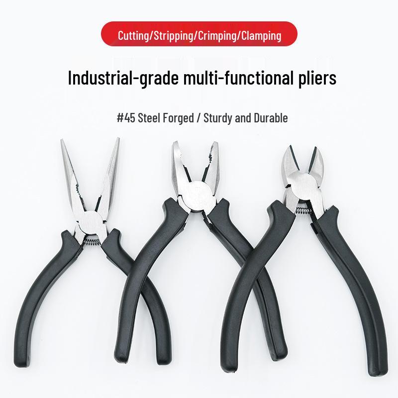 6-inch Diagonal Pliers: For Cutting Wire, Hard Plastic, and Steel
