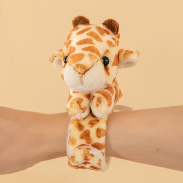 Handmade Stuffed Animal Wristband Comfortable Wear Bracelet Slap Band Stylish Plush Wrist Accessory for Kids Event