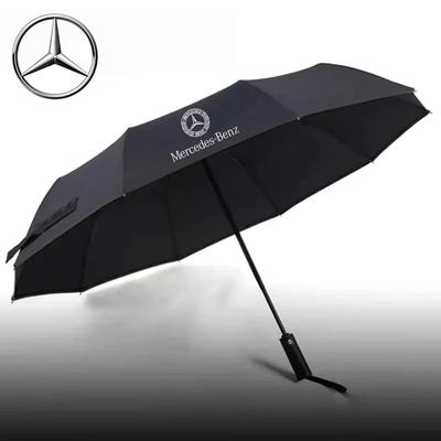Car Automatic Folding Windproof Sunshade Umbrella For Mercedes-Benz A C E S V Class AMG Sprinter GLC CLS GLA GLK ML SLK SL Vito
