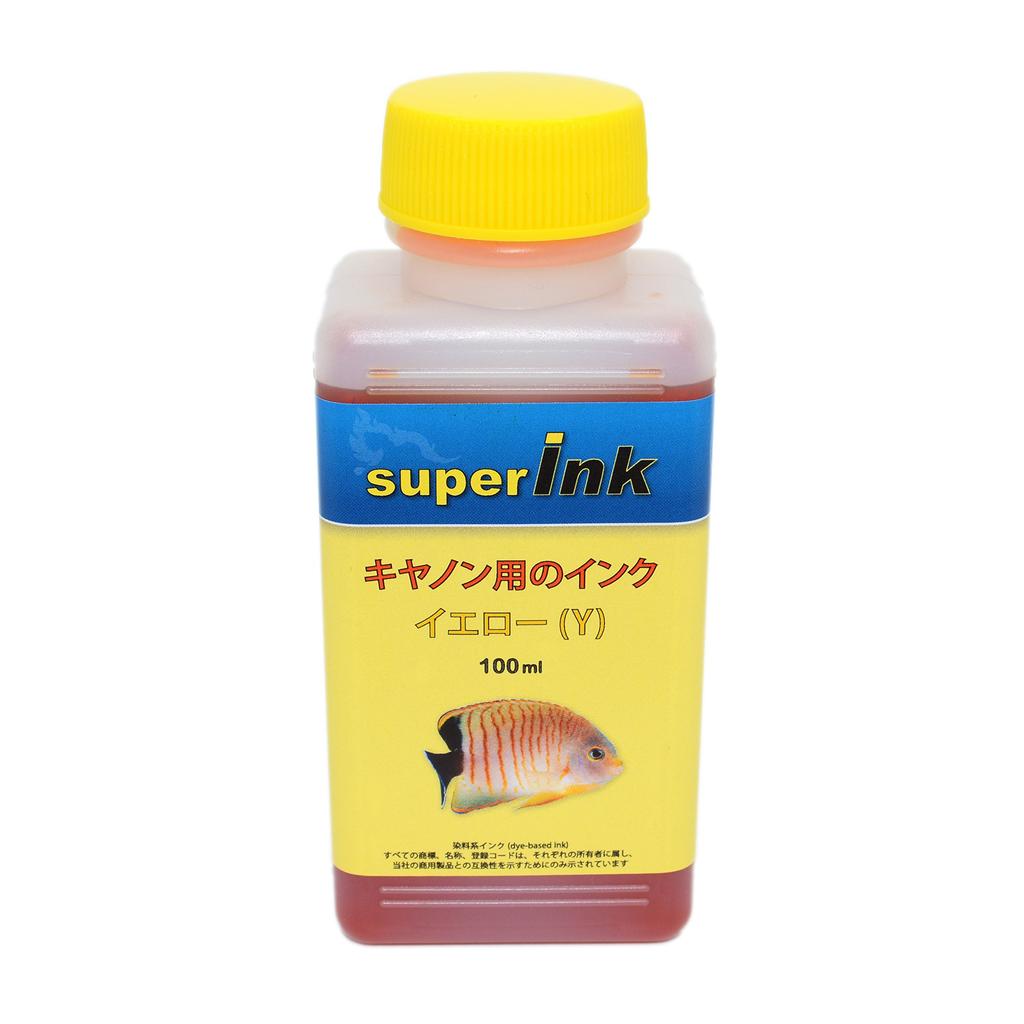 Small Kit for Canon Refill Compatible Ink with All superInk 1 x 100ml 3 x 100ml 4 Sets Pair of Gloves 10ml Syringe Needle (S) (CANON) (Pigment + Dye)