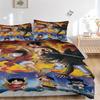One Piece Adventure Bedding Set - 3 Piece Comforter Cover Gift for Bedroom,Includes No InsertB177