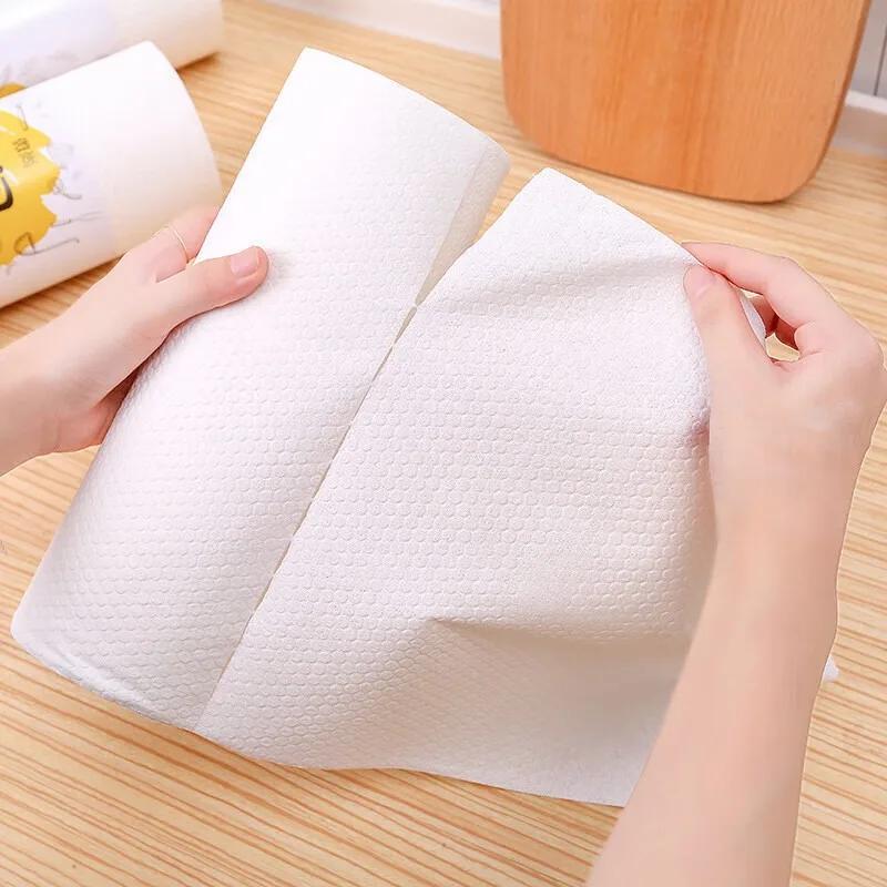 Kitchen Disposable Rags Non-Woven Reusable Cleaning Cloths Household Washing Towels Dishcloths Rag Wipes Cloth Cleaner Tools