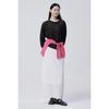 Embossed Banding Skirt Bask70631