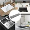 Reusable Sink Tray Silicone Tableware Cushion Cushion Pad Sink Drain Mat  Dish Drying