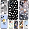 Cute Cartoon Cat Phone Case For iPhone 15 16 Pro Max 13 11 12 14 Pro Max XR XS X 7 8 Plus 12 13 Mini Cover