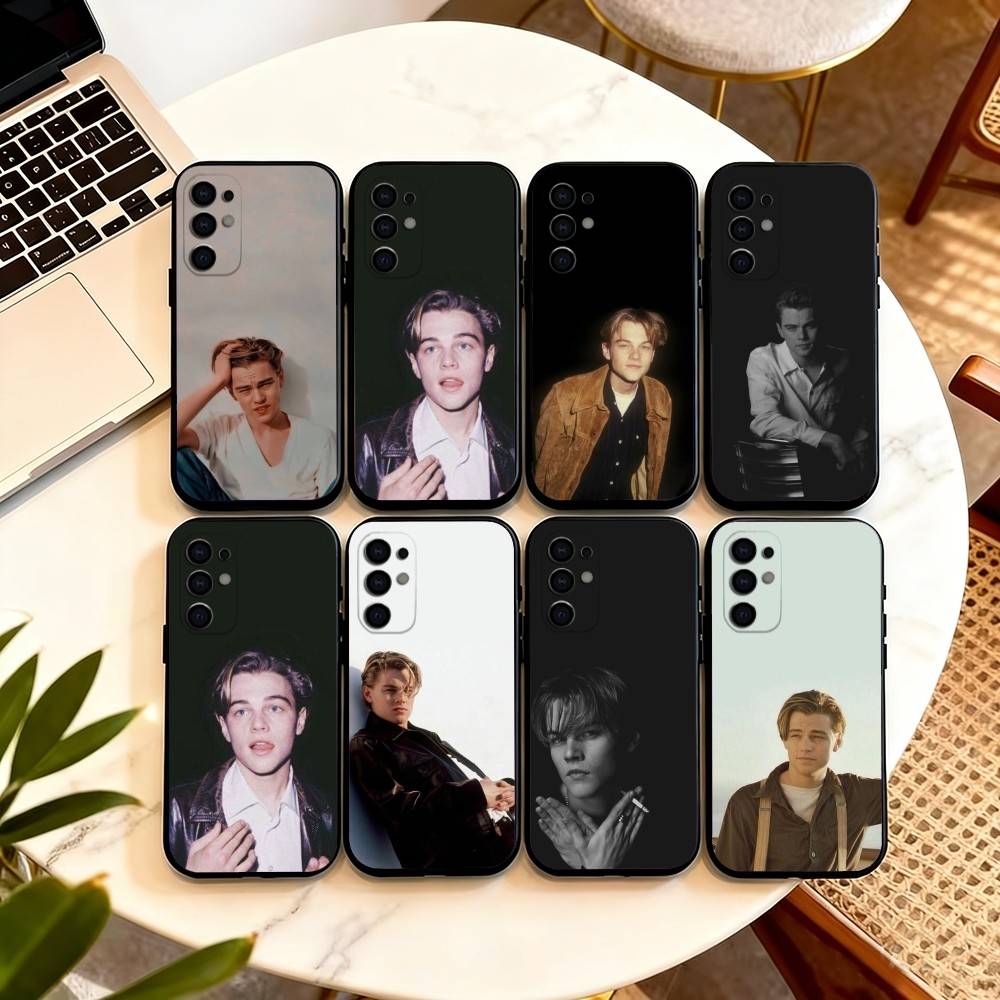 Leonardo D-DiCaprio Phone Case For Samsung S25,S24,S21,S22,S23,S30,Ultra,S20,Plus,Fe,Soft Silicone Black Cover