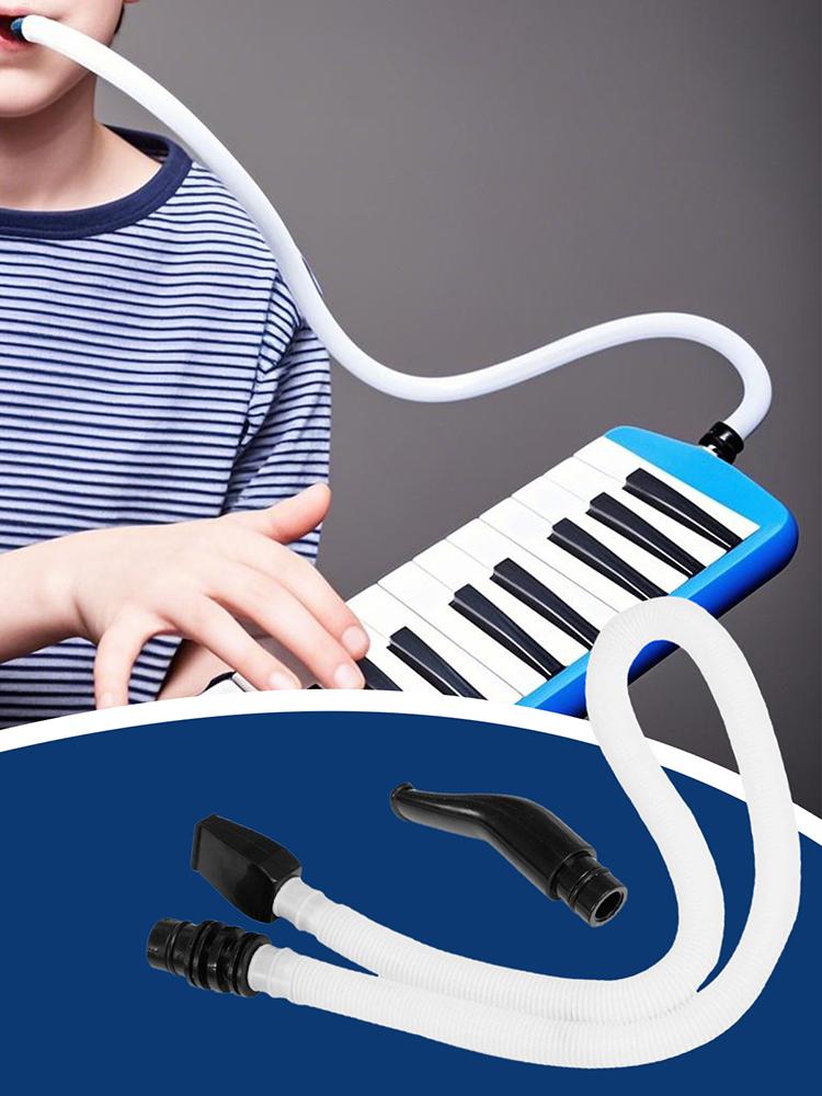 32/37 Keys Melodica Flexible Tube Portable Blowpipe Mouth Organ Pianica Mouthpiece Lightweight Portable Music Elements