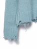 HAUS072C Puff Damage Knit Sky