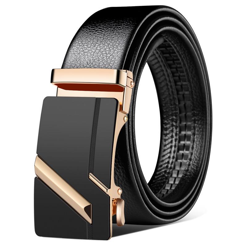 Automatic Buckle Men s Belt Business Casual Belt 120
