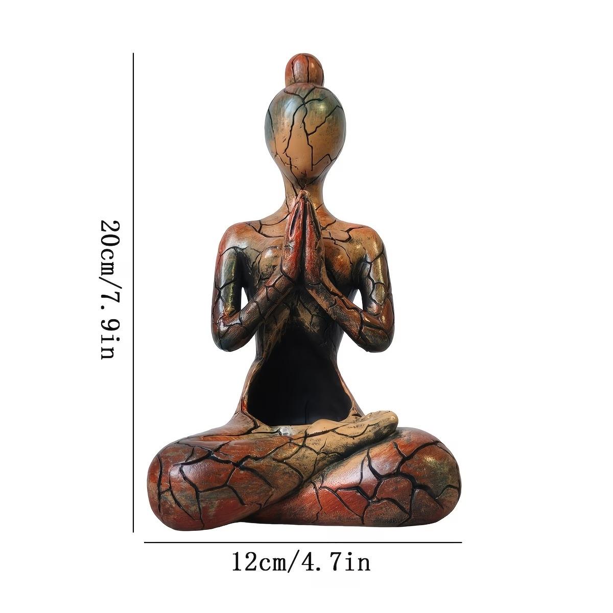 

Elegant Figurine Sculpture, Holiday Themed Decorative Statue Craft Ornament for Garden Living Room Shelf Table Home Decor
