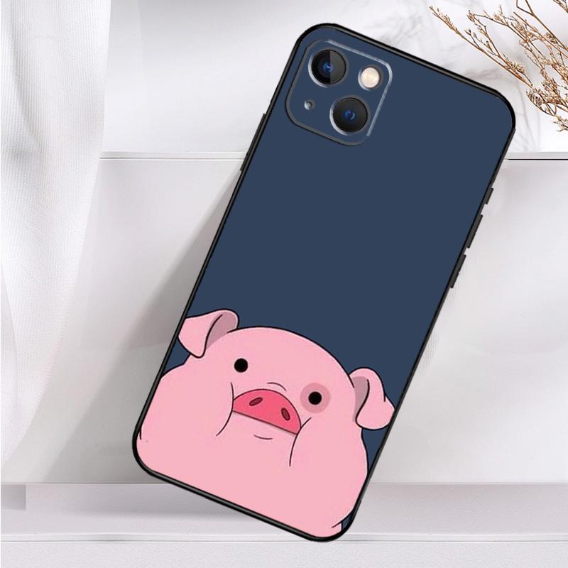 Cartoon Pig Shockproof Case For iPhone 17 16 Pro Max 11 14 15 Plus 12 13 Mini 16e 17 Air Phone Cover