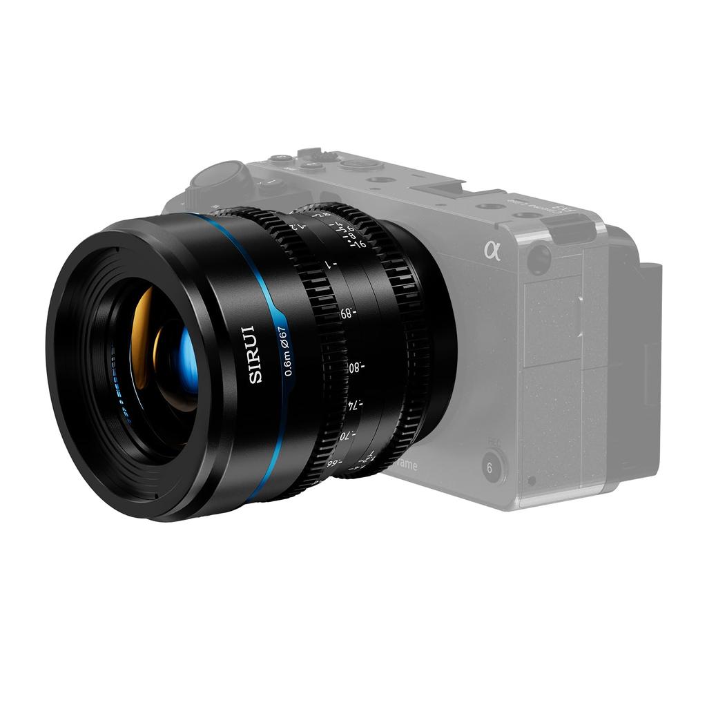 SIRUI Night Walker 35mm camera manual focus cine lens lens, (L mount, black)