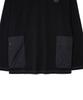 Nontai Woven Pocket L/S T-Shirts (Black)