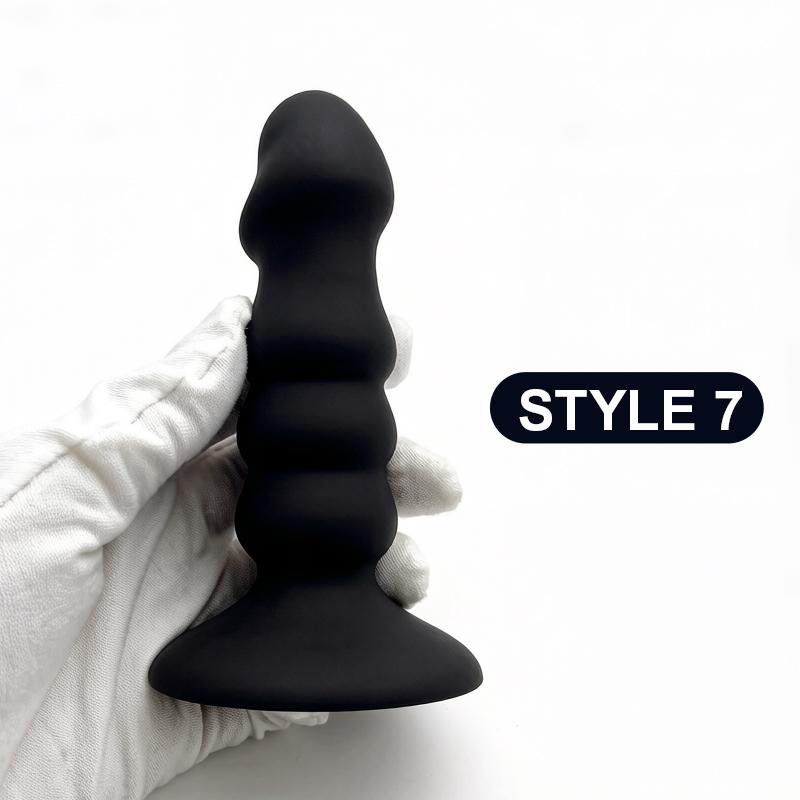 1pcs Anal Plug Dildo Silicone Beginner Butt Plug for Men Women Adult Sex Toys G Point Massage Pleasure Anal Toy