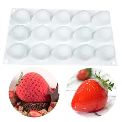 Vielseitige Silikon-Backformen für Himbeermousse-Desserts und Obstkuchen-Dekorationen Wiederverwendbare Küchenwerkzeuge für Hobbybäcker