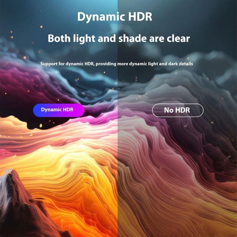 Braided USB Type C Converter Video Transmission Adapter 4K@30Hz Video Output For Enables Smartphones Tablets Computers