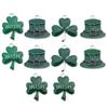 Clover Ireland DIY Jewelry: Lucky Clover Hat, Keychain, Bracelet, Earrings, Pendant, Good Luck Charm.