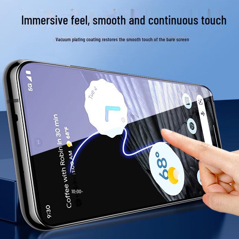 "Google Pixel 8/9 Pro XL Tempered Glass Screen Protector - HD Transparent"