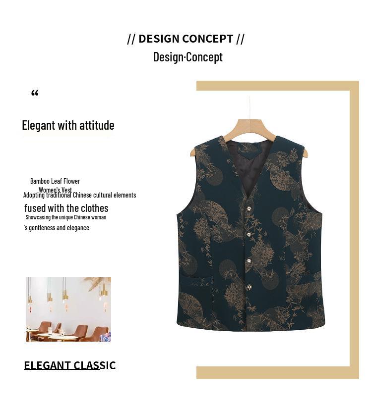 Women's Plus Size Lightweight Sleeveless Vest - Spring/Autumn Jacket for Middle-Aged and Elderly