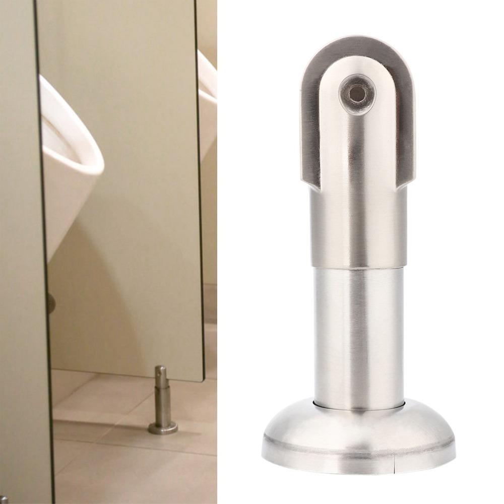 Adjustable Partition Hardware Stainless Steel Partition Bracket Secure Support Foot Restroom