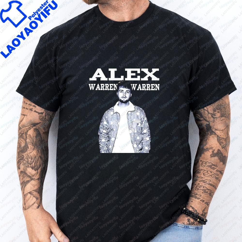 Unisexs TShirts And Tank Tops With Vintage Alex Warren Print Comfortable ShortSleeved TShirts Suitable For Both Unisex And Unisex