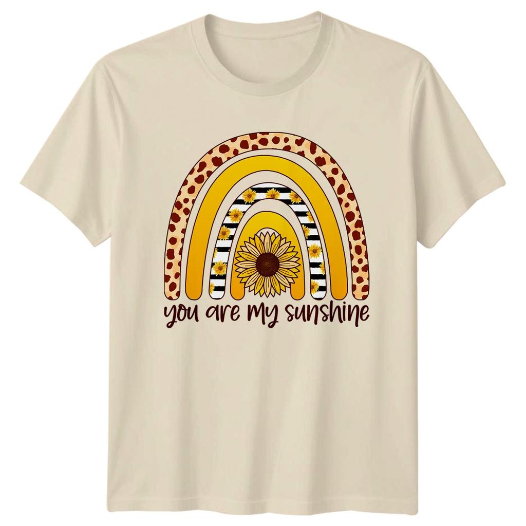 You Are My Sunshine Unisexs TShirt Sunflower Floral Mothers Day Gift For Her