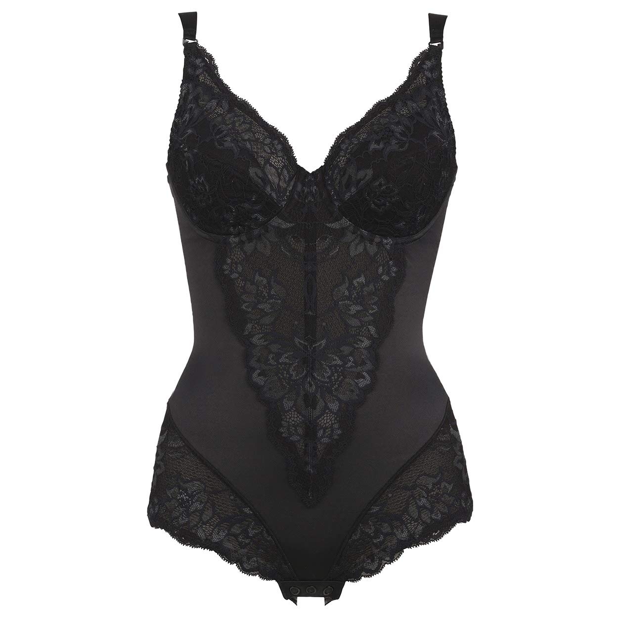 

477 Bodysuit Underwear for M014 Size D80 [Triumph] Women, (Black),