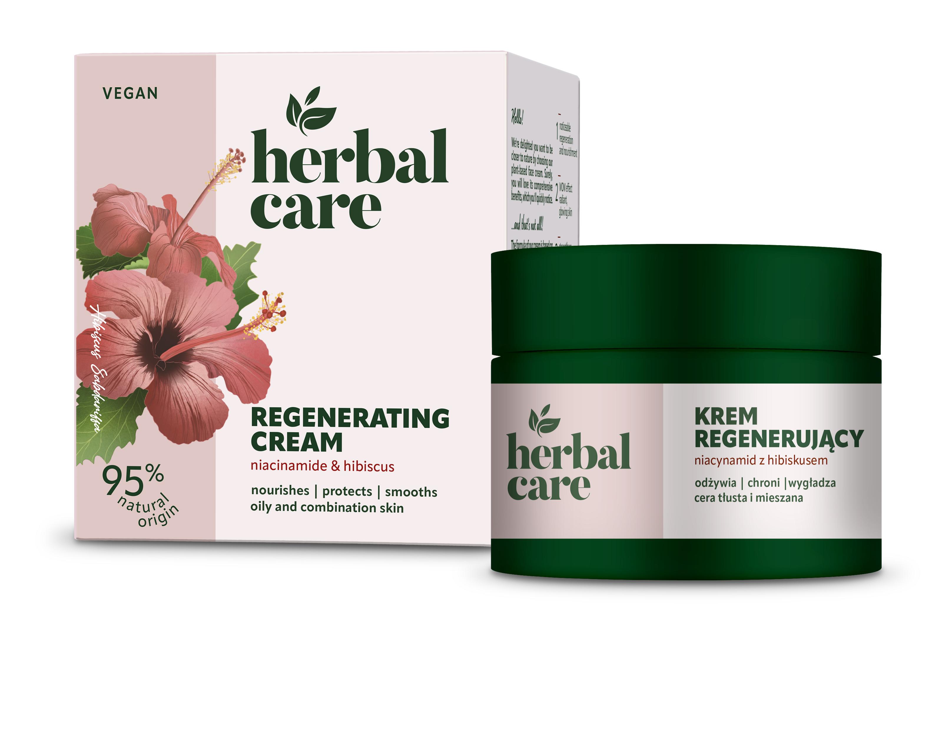 

Крем відновлюючий Ніацинамід та Гібіскус Herbal Care Farmona 50 мл
