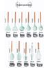 Creative Non-stick Silicone Cookware Set with Wooden Handles