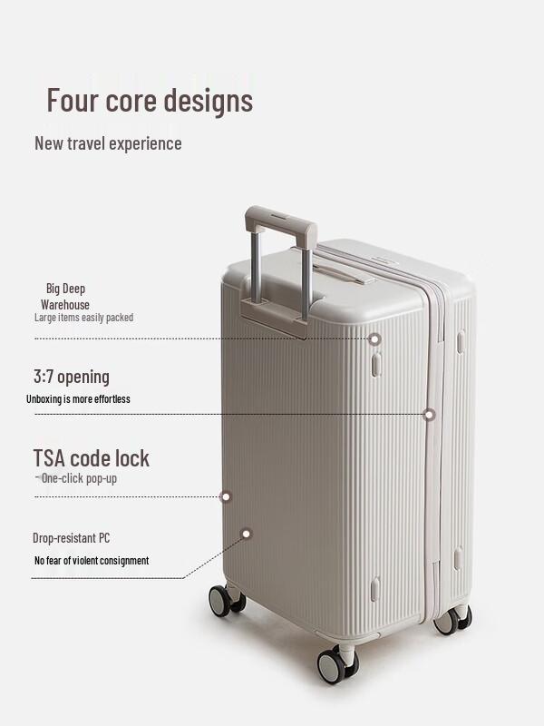 OIWAS OCX6802 24-inch Hardshell Luggage