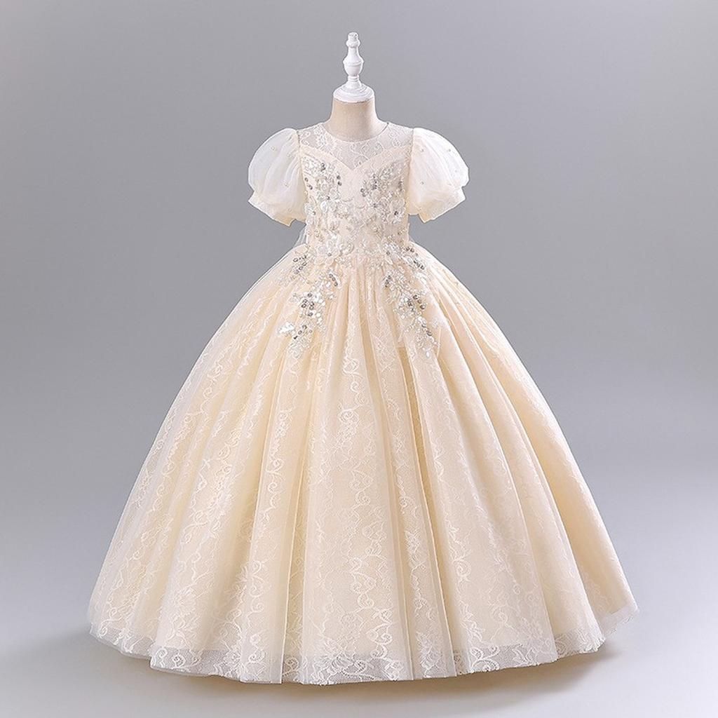 Girls Princess Gown Performance