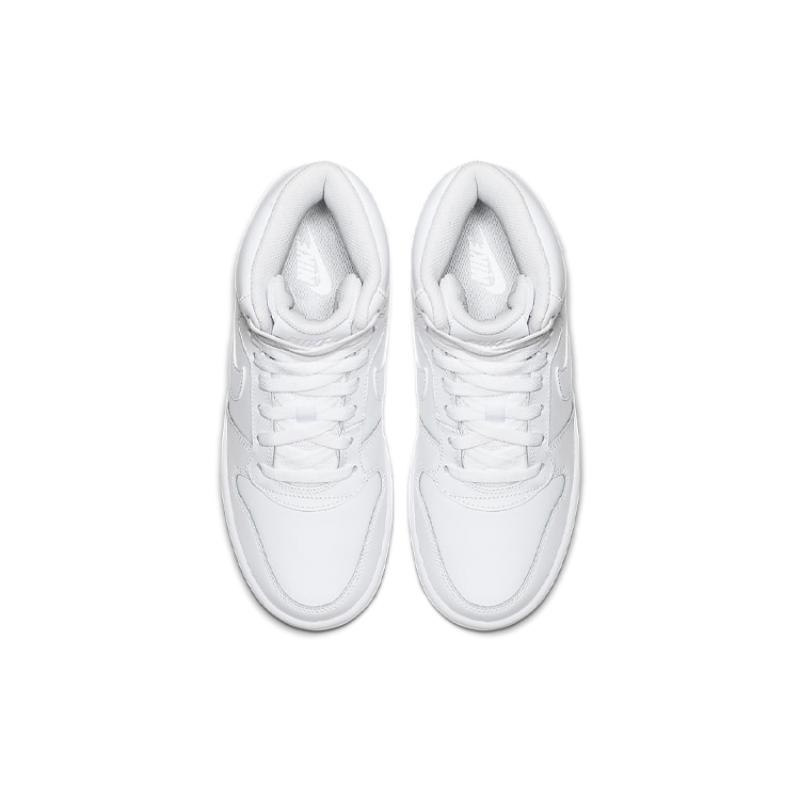 Nike Ebernon Mid Triple White Damesko Sneakers AQ1778-100