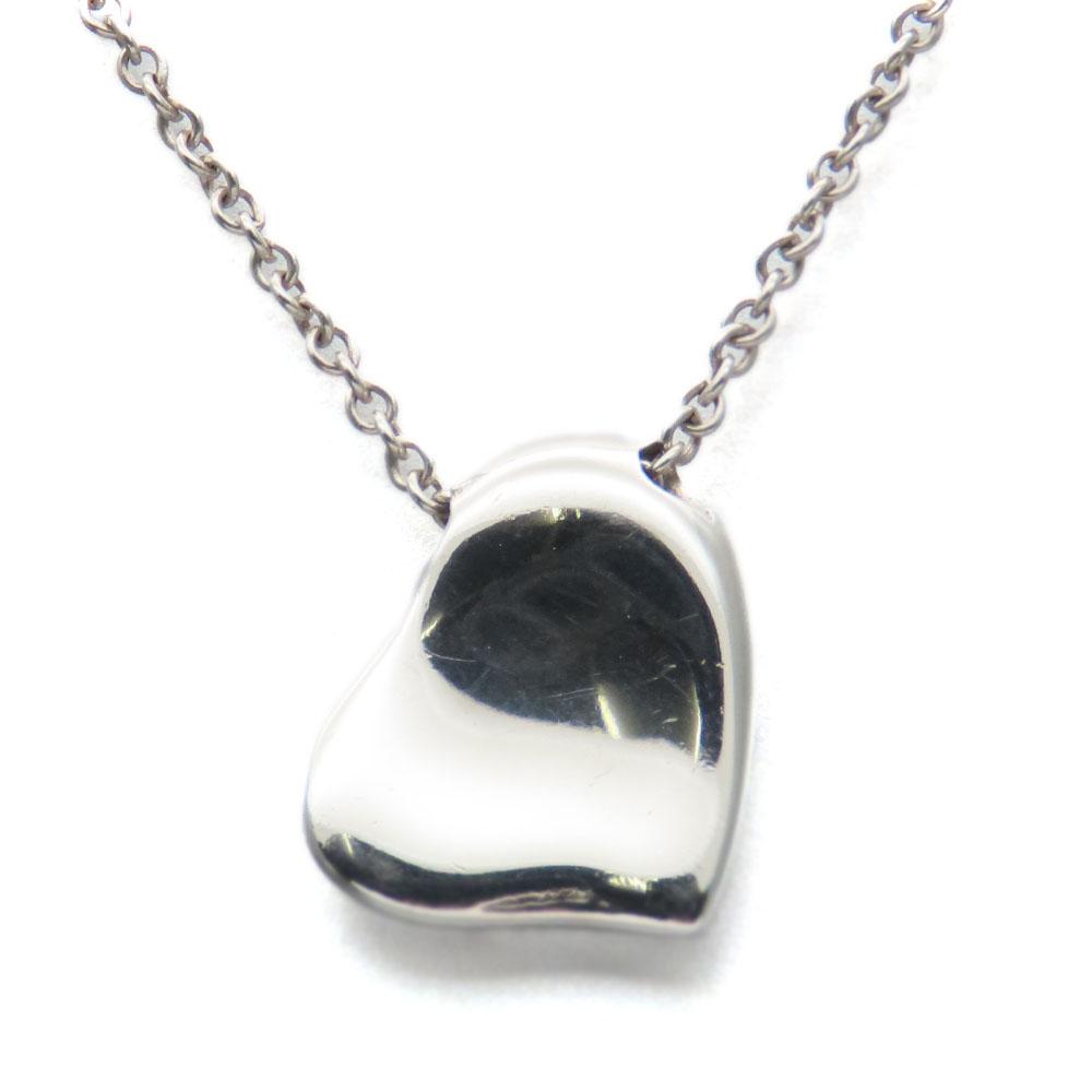 Used TIFFANY&Co. Necklace Full Heart Elsa Perutti Silver925 3.1g Silver Accessories