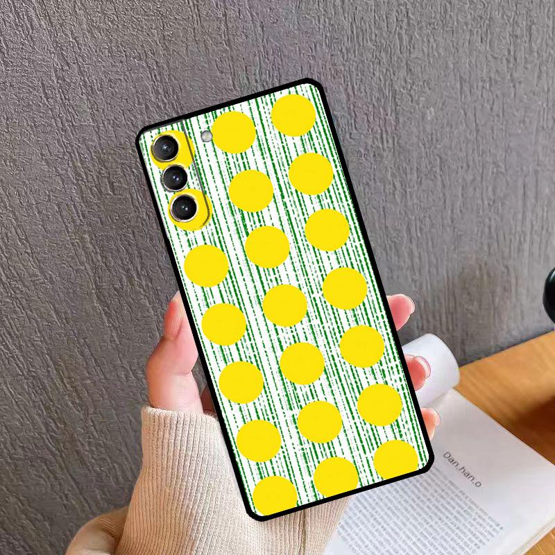

Polka Dots Lines Abstract Art Phone Case For Samsung Galaxy S26 S25 S20 S21 S22 S23 S24 Ultra S10 Plus S24 FE S25 FE Cover Galaxy S21