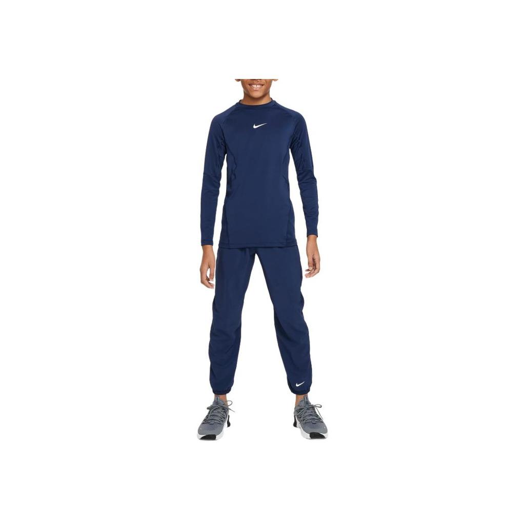 Nike Dri-FIT Long-Sleeve Top Kids Tops Blue FJ6822-410