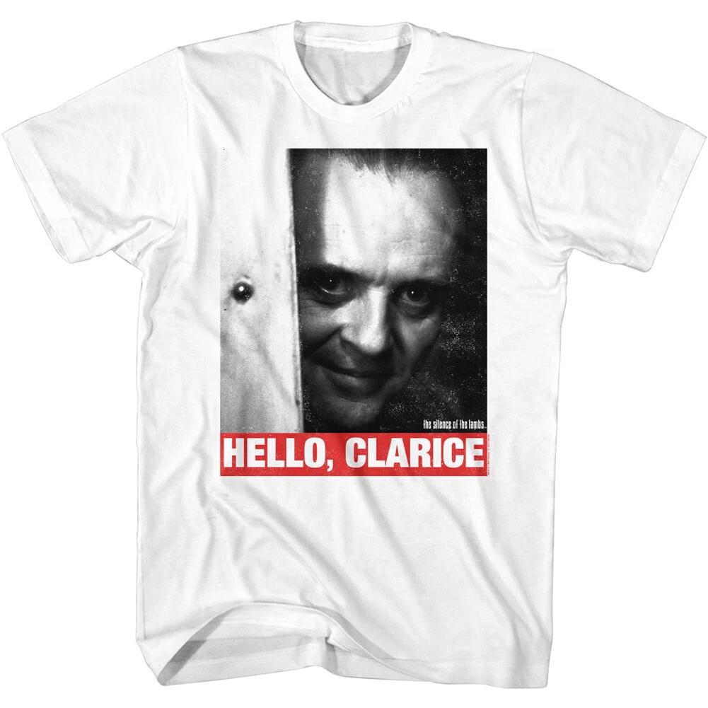 Silence Of The Lambs Horror Movie Hannibal Lector Hello Clarice Men s T Shirt S