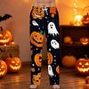 Men's Halloween Printed Drawstring Lounge Pants Casual Sleepwear Relaxed Fit Soft Fabric Comfortable Waistband
