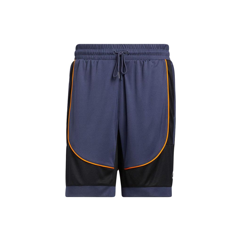 Adidas Creator 365 Color Block Drawstring Basketball Shorts Men Shorts Dark-Blue HF4173