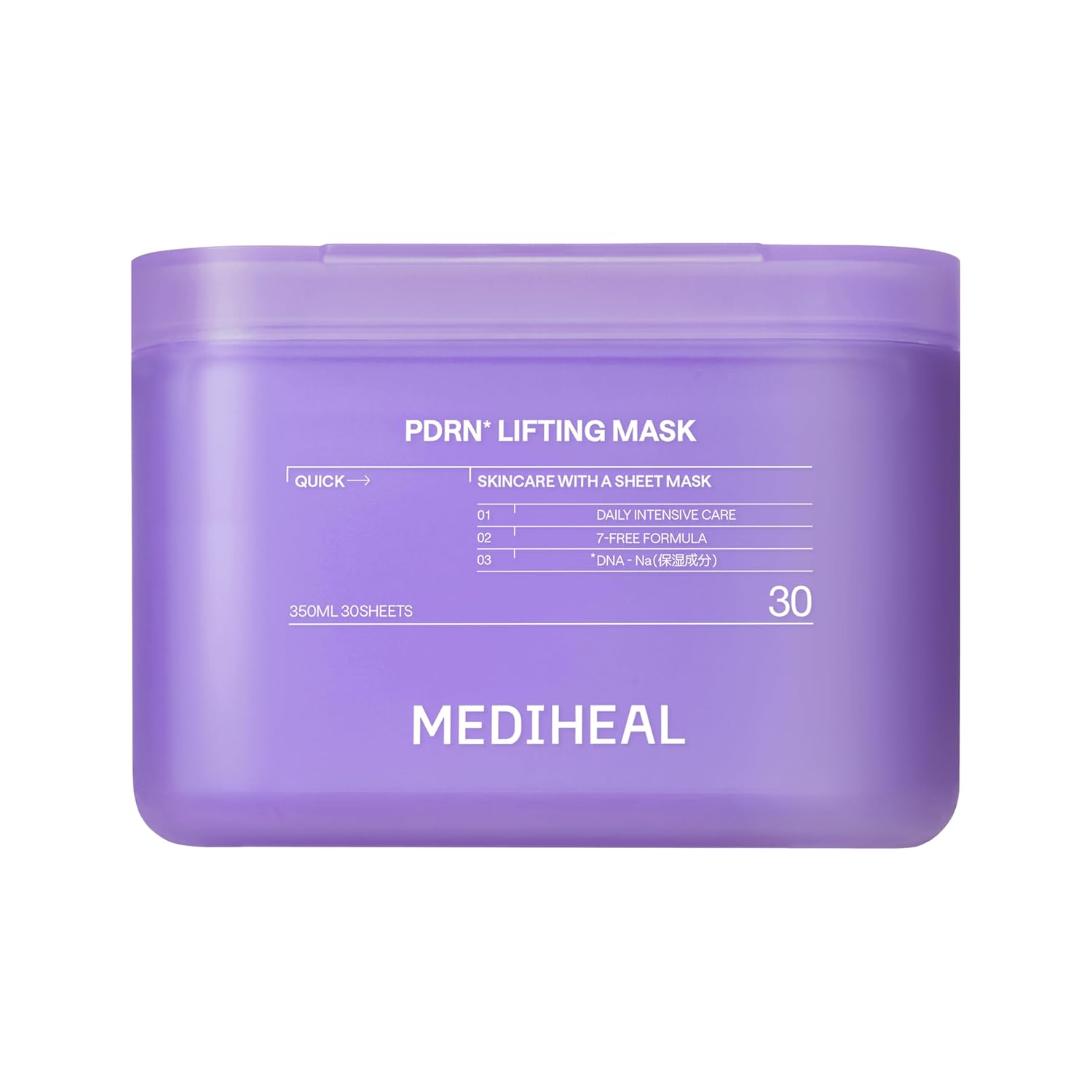 

MEDIHEAL PDRN 30 sheets sheet mask large capacity daily use high moisture care hydrating skin pack