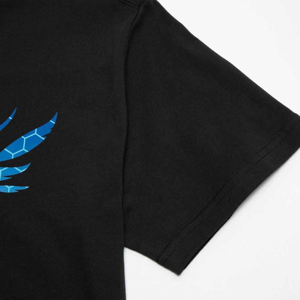 Puma X Melo X Fade Tee Gradient Logo Print Crew Neck Short Sleeve T-Shirt Men Tops Black 625496-01