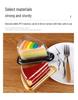 A03 Triangle Cake Box for 6-inch/8-inch Mousse, Mille-feuille, and Durian Pastries - Transparent Disposable Packaging