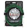 Electric Guitar Audio Cable 3 M Male To Male 6.35mm Audio Cable for Guitar Bass Denoise Dual Straight Head Connection Cable